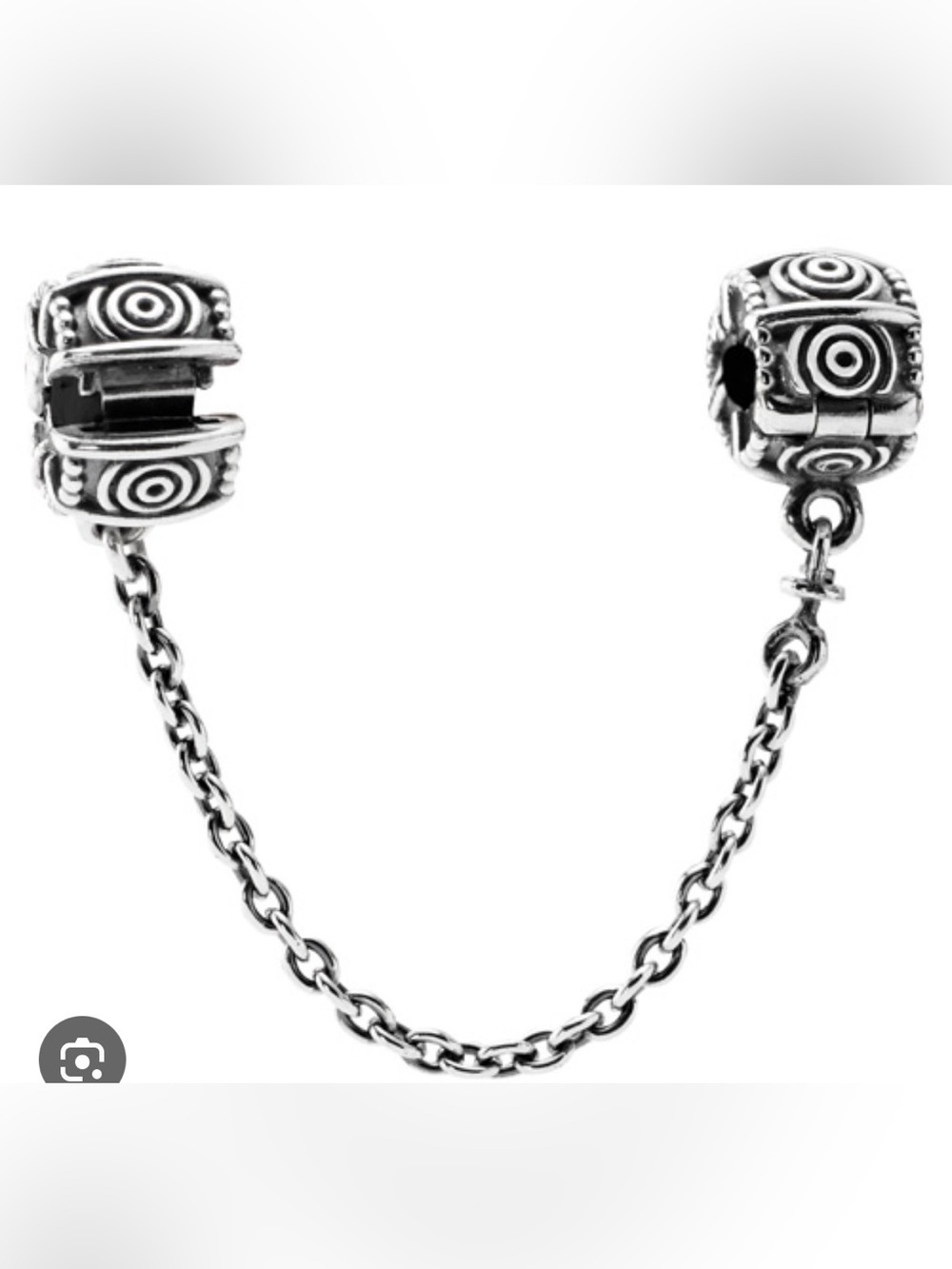 Pandora Silver Safety Chain Bracelet Accent